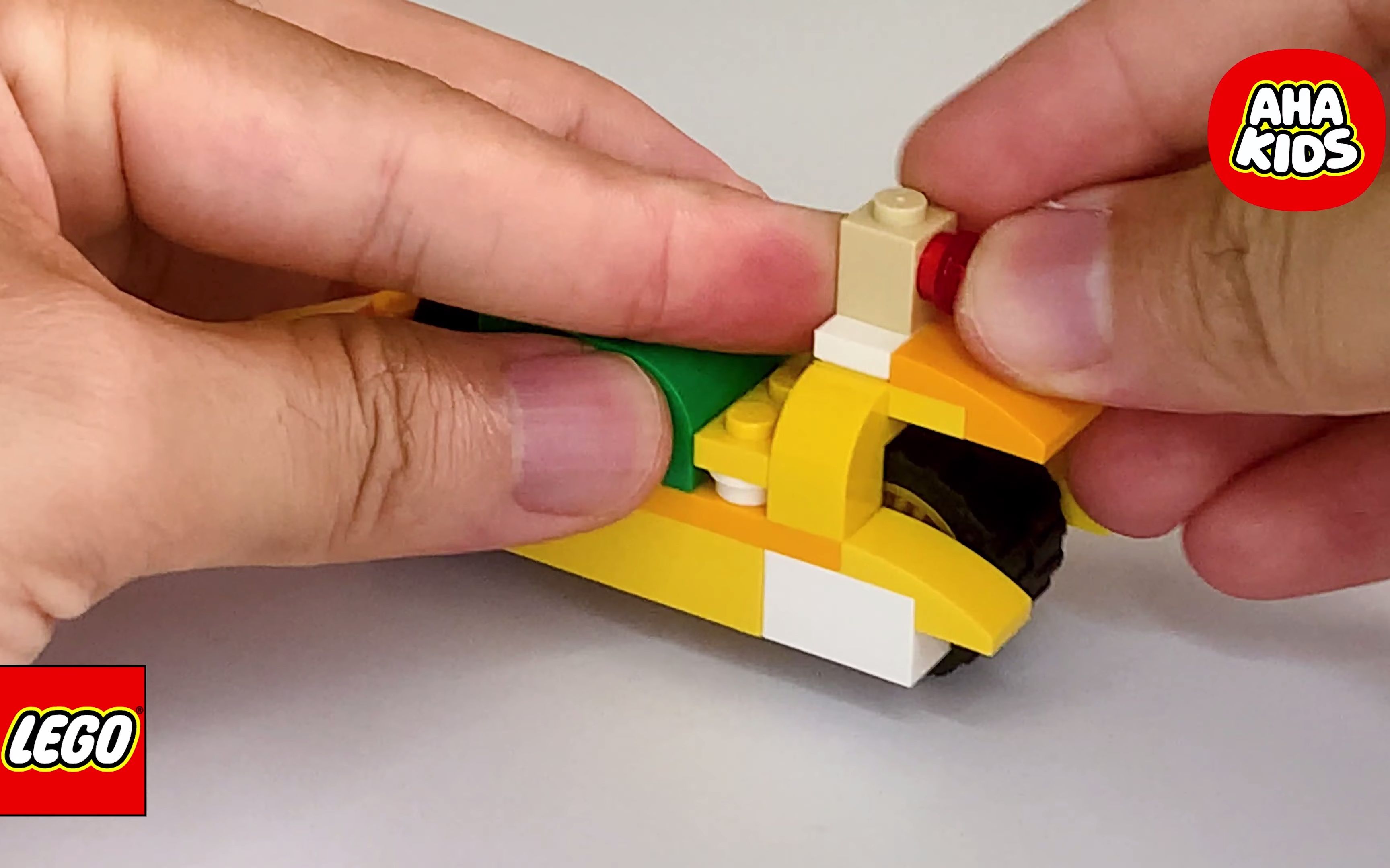 乐高11014拼搭摩托车