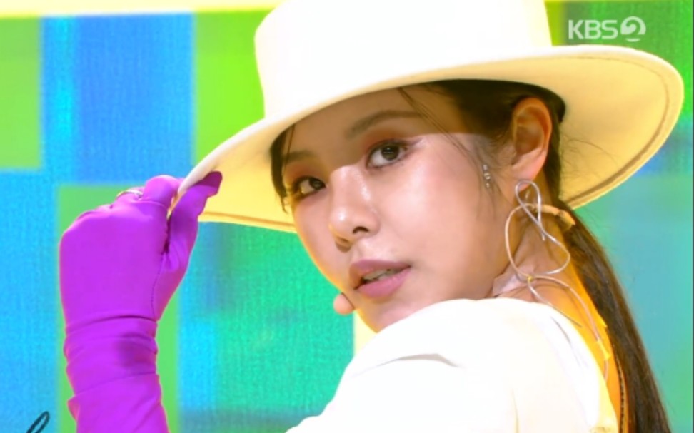 mamamoo丁辉人watercolor210416音乐银行回归舞台