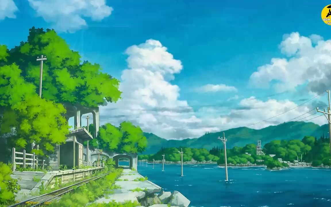 2小时吉卜力宫崎骏治愈【relaxing ghibli】学习/放松/助眠bgm/白噪音
