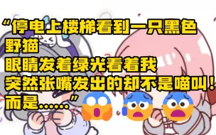 下载视频: “上楼梯时看到一只黑色野猫，突然发出声音却不是喵叫......而是......wake up！”小星星带扇人最被麻翻的一集😅【星瞳&扇宝】