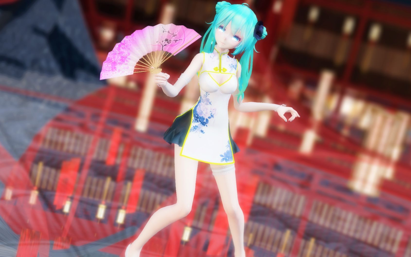 【3D/MMD】良宵美景,唯君赏识响喜乱舞哔哩哔哩bilibili