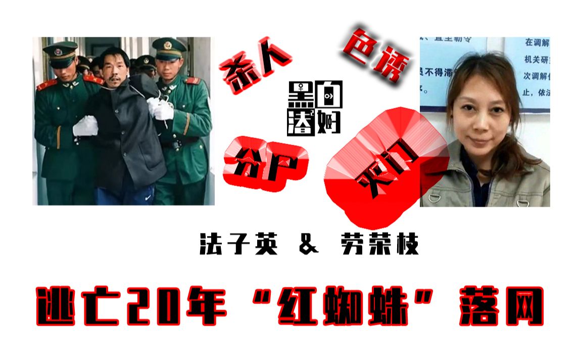 循声听案色诱杀人还要分尸灭门逃亡20年红蜘蛛劳荣枝落网