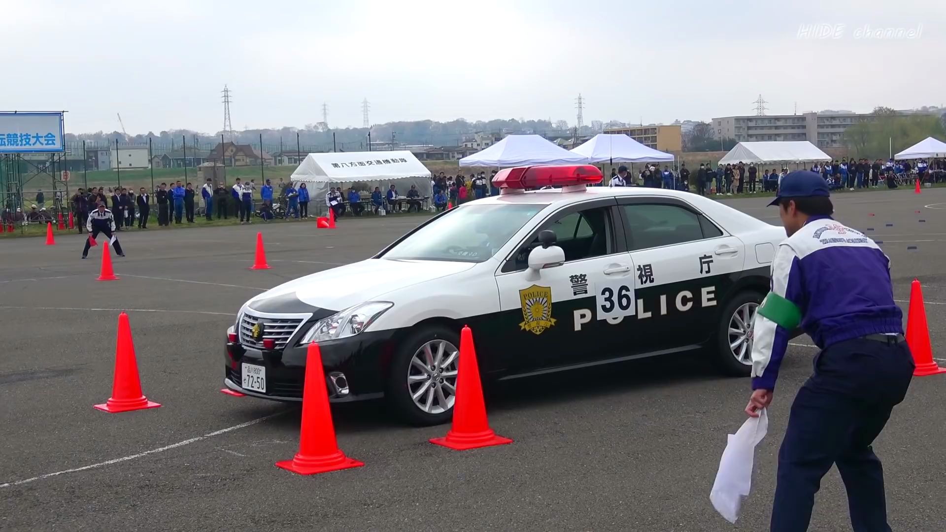 日本警视厅交通机动队警车比武炫技!