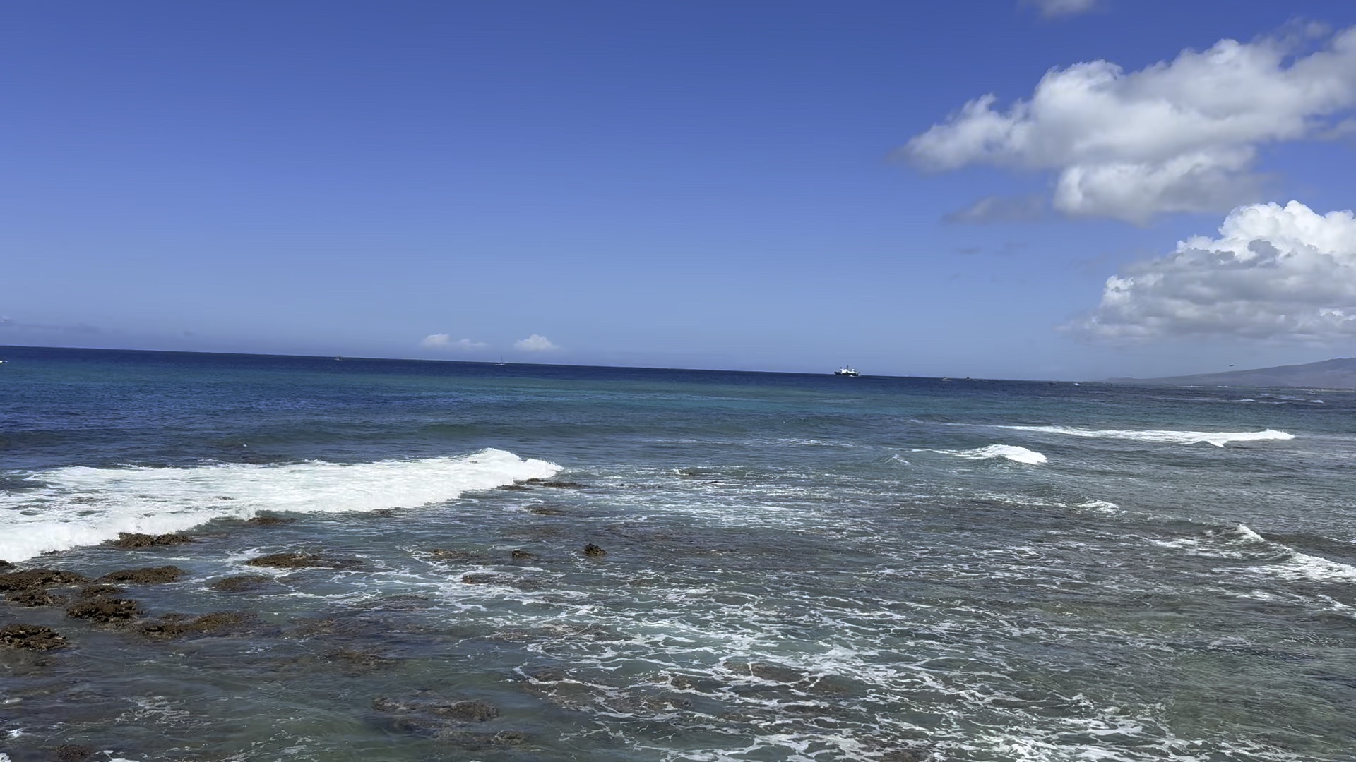 感恩与大海相伴