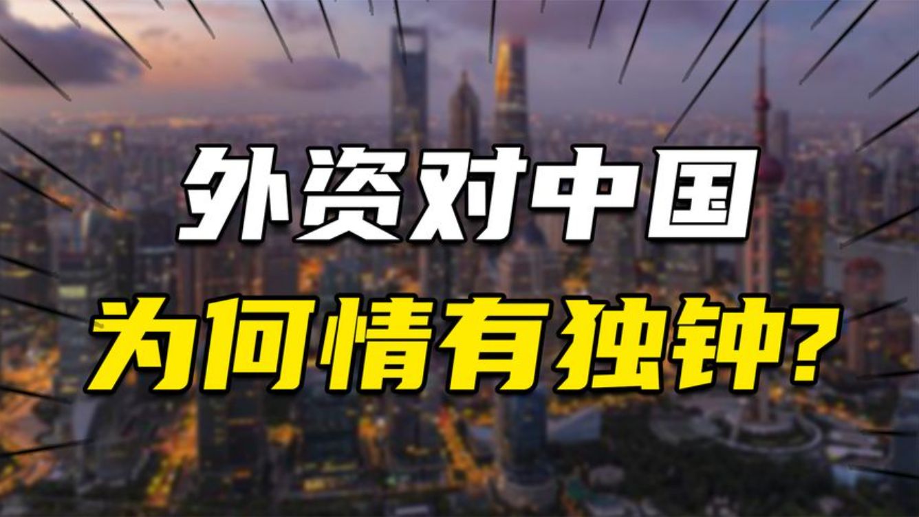 世界经济波动下行,外部环境复杂严峻!为何外资对中国情有独钟?哔哩哔哩bilibili