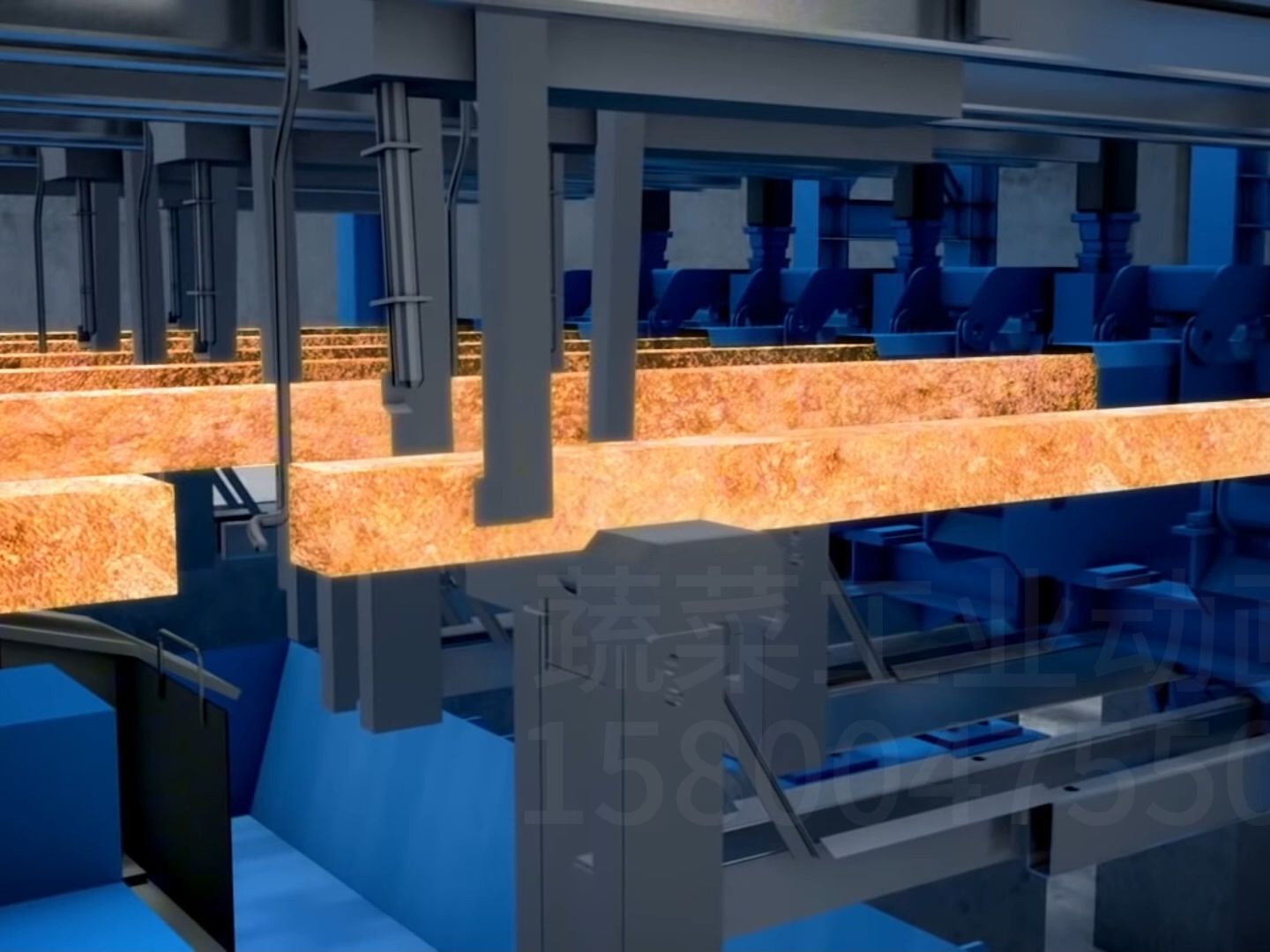 炼钢技术汇报动画项目动画工业机械动画机械设备动画产品介绍动画工艺