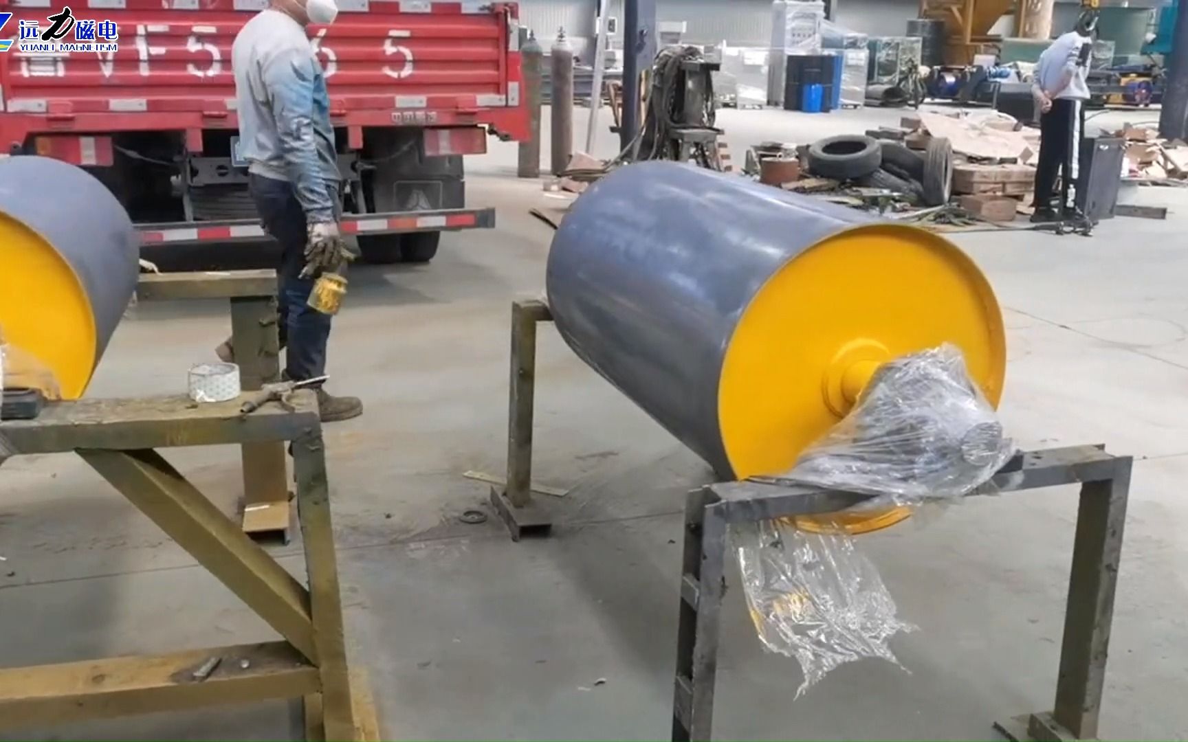 5000gs磁力全强磁型永磁滚筒吸铁杂质好用更方便