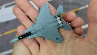 【DL MODEL新品介绍】hogan wings 1/200美国空军F-15E合金成品战斗机模型评测介绍及其修正方法F15鹰式战斗机