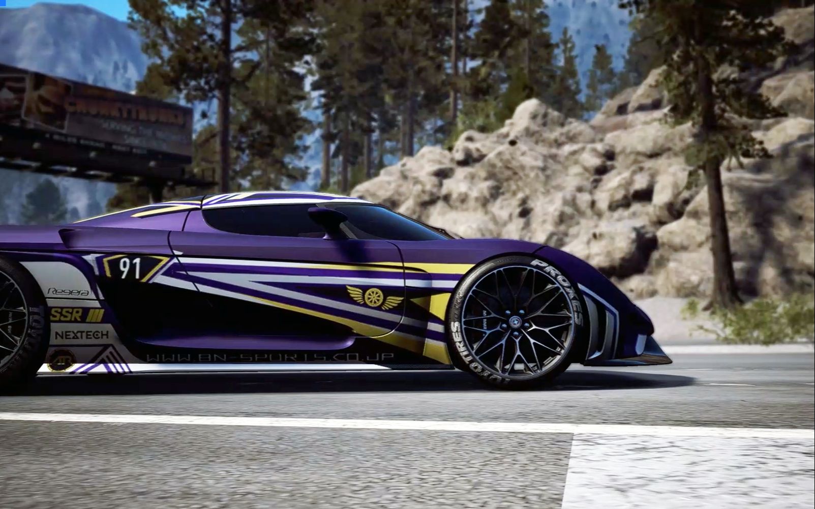 极品飞车20柯尼塞格版山路竞速dawn入队考核参考误