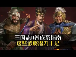 Video herunterladen: 三国志11养成系指南，这些武将潜力十足！