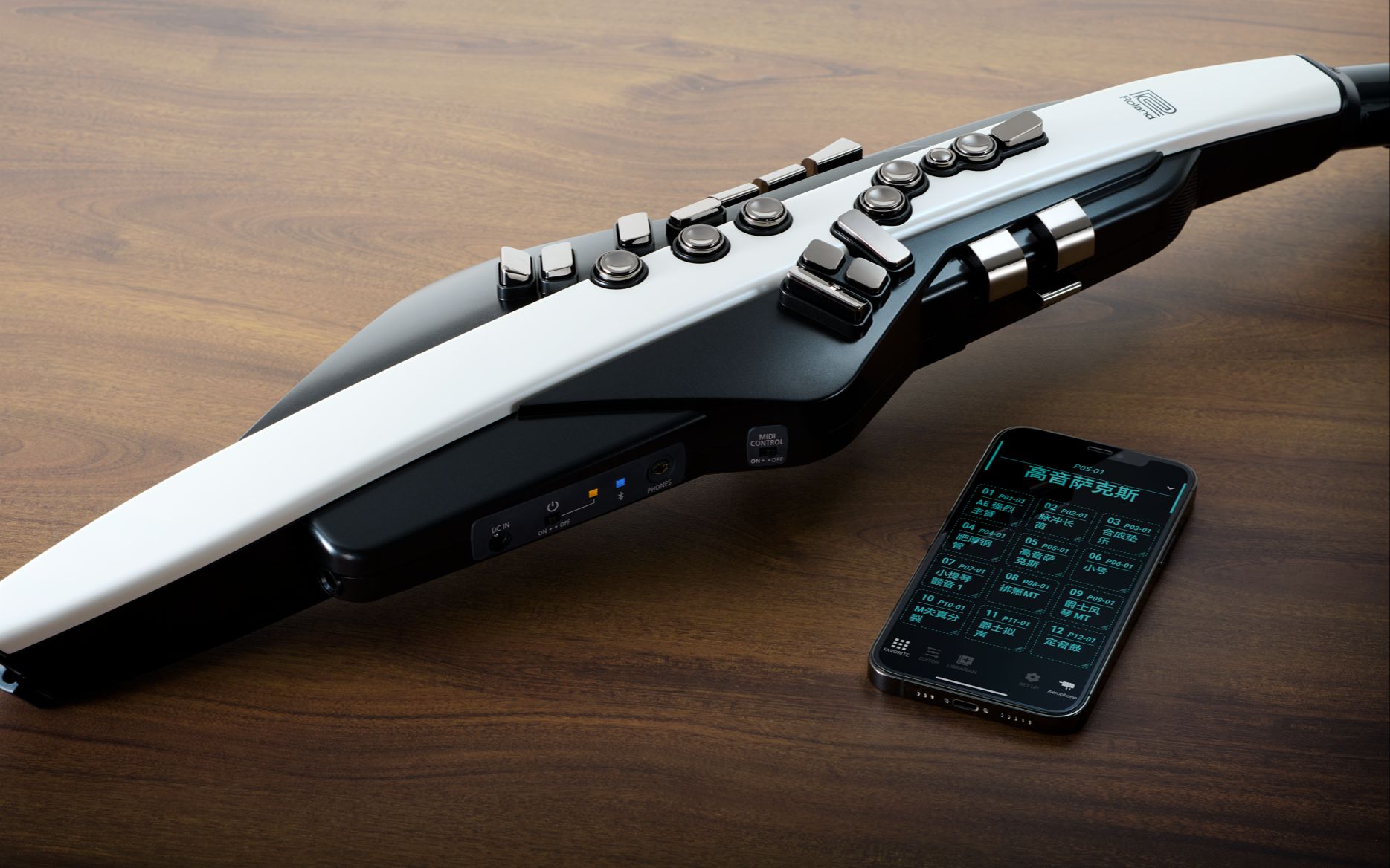 roland aerophone ae-20 电吹管介绍与音色试听