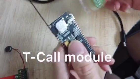 TTGO TCall 通话功能演示SM800L模块ESP32WIFI蓝牙模块哔哩哔哩bilibili