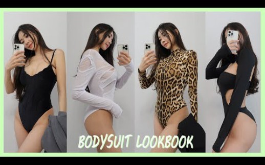 Monobin.J/lookbook,bodysuitlookbook/fashion haul哔哩哔哩bilibili