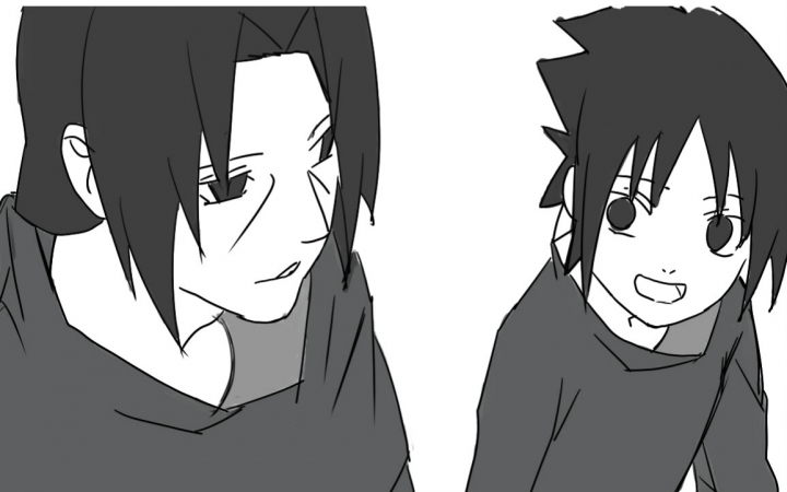 【鼬佐】【手书】在你身旁