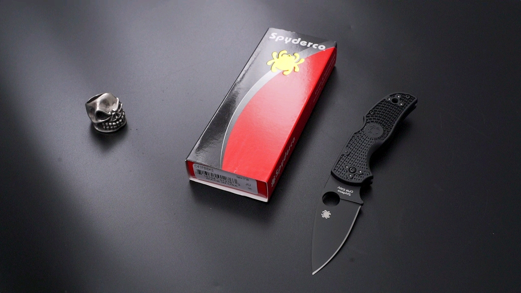 美国蜘蛛c41黑色户外折刀