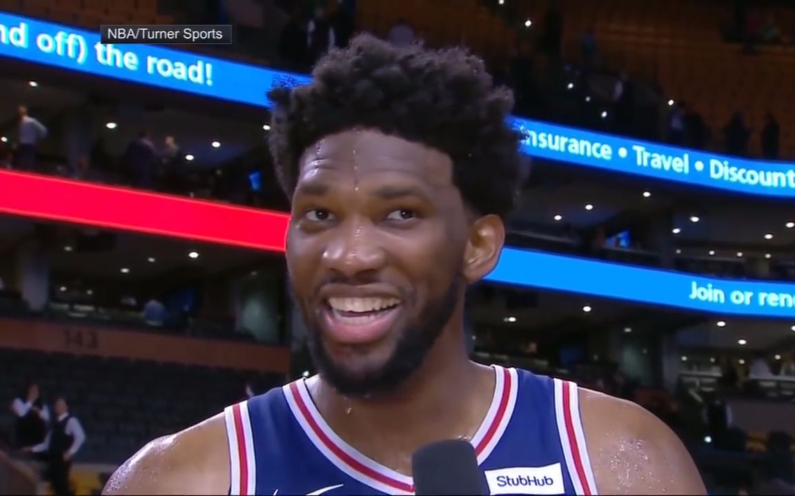 女神不再是女神 恩比德谈入选全明星首发_哔哩哔哩 (゜-゜)つロ 干杯