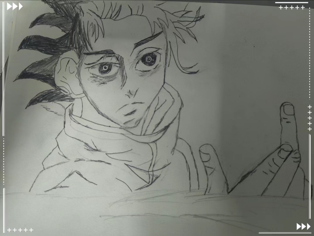 画崩的纯爱战神乙骨忧太