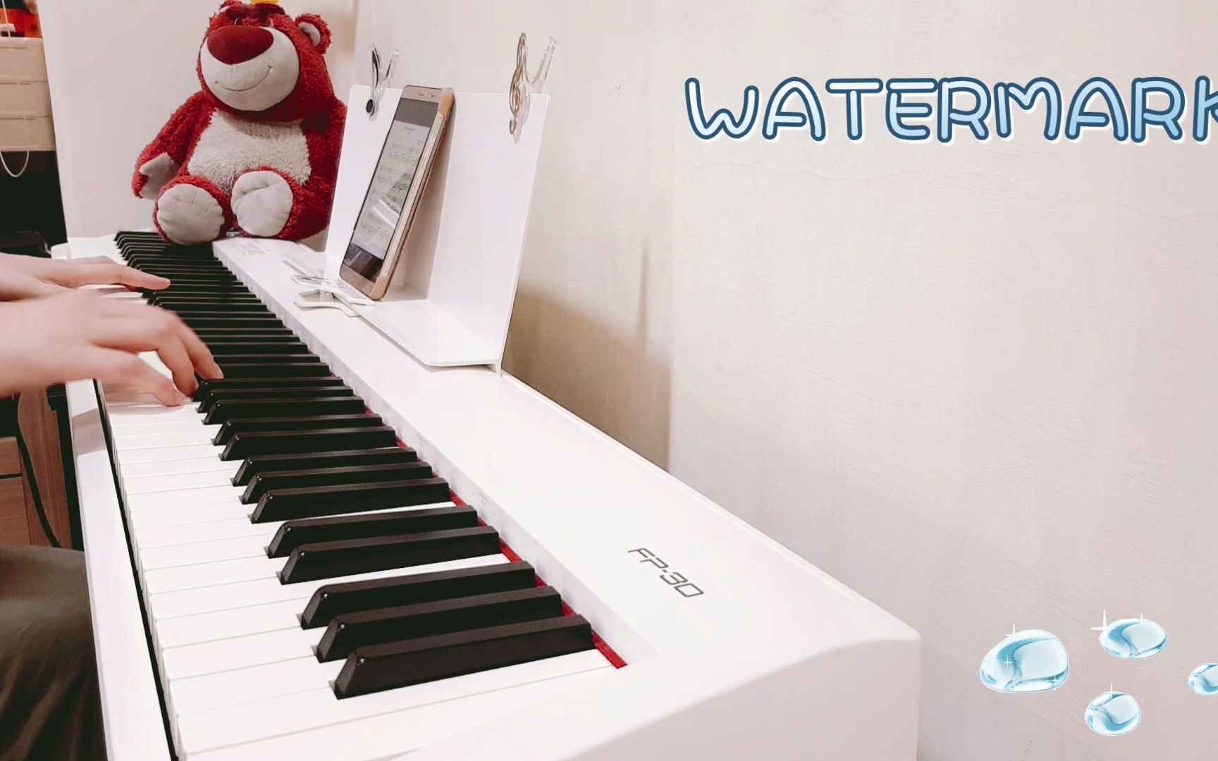 [图]Enya 恩雅 - Watermark 水印 | Piano Cover 品钢琴（FP30）