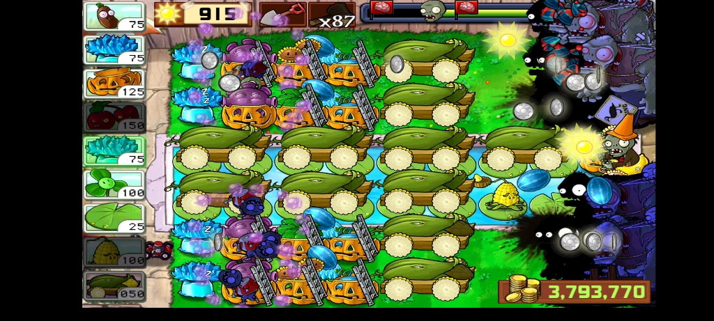 【1523-1524flag】植物大战僵尸无尽十二炮