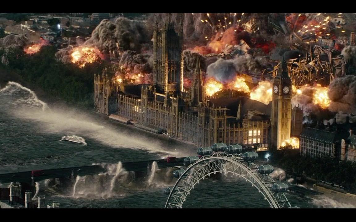 【特种部队2】钨棒撞击地球画面