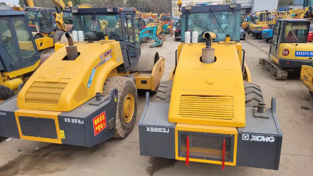 8/9成新现货供应二手徐工26吨压路机 徐工xs263j二手压路机