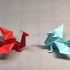 折纸分享，如何折一只翅膀更加逼真的喷火龙