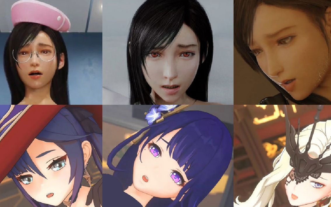 美人扮美人蒂法cos拳皇angel各位顶得住吗