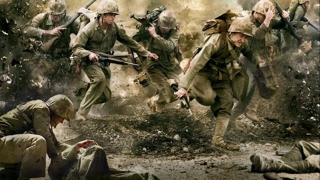 一口气看完 高分经典战争美剧《太平洋战争》