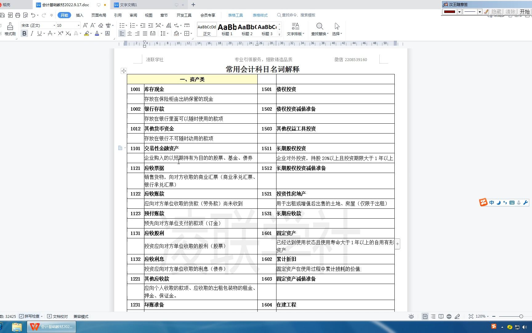 第二章常用会计科目名词解释——资产哔哩哔哩bilibili