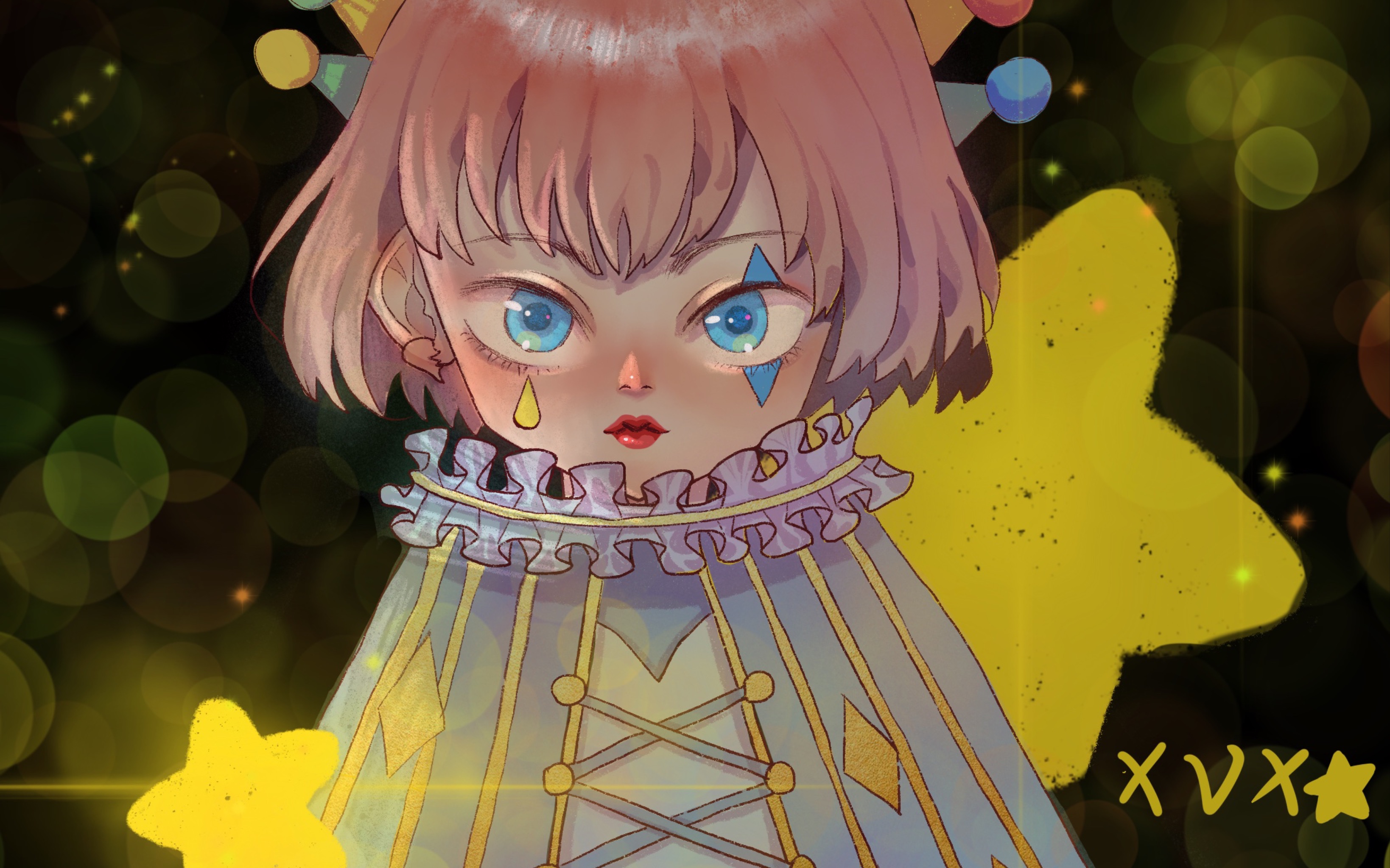 【procreate】马戏团男孩