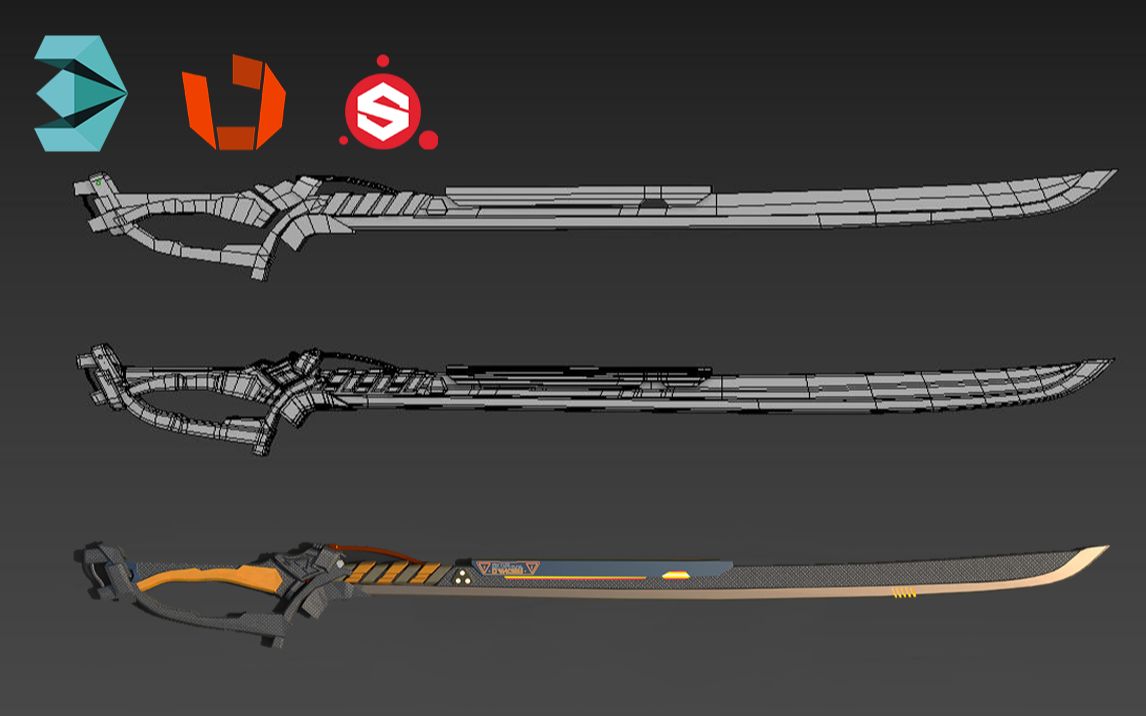 活动  3dmax次世代武器建模全流程,模型到uv到材质,一次性给你整明白