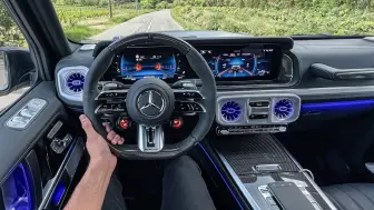 Download Video: 4K 机翻中字 2025 梅赛德斯 G63 AMG 中改 POV第一视角 驾驶! +V8 声浪!