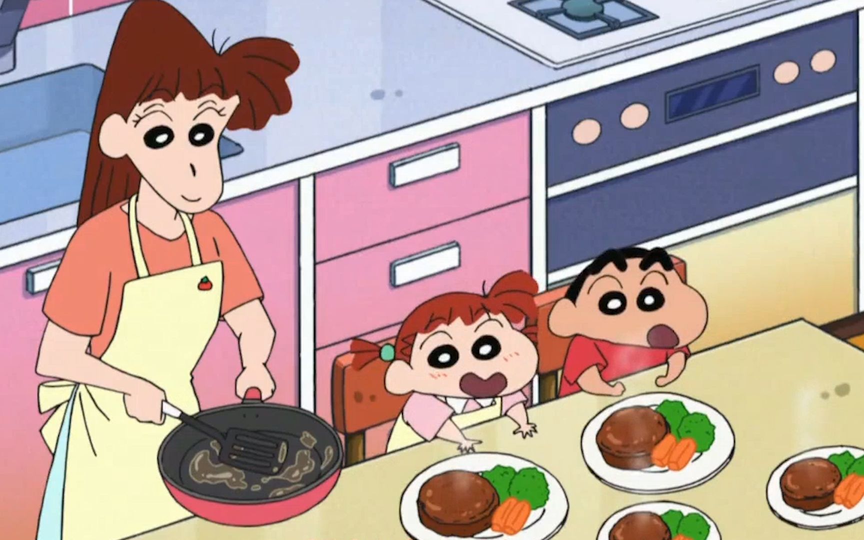 蜡笔小新美食特辑:这样做汉堡肉,确定够"重口味"吗?