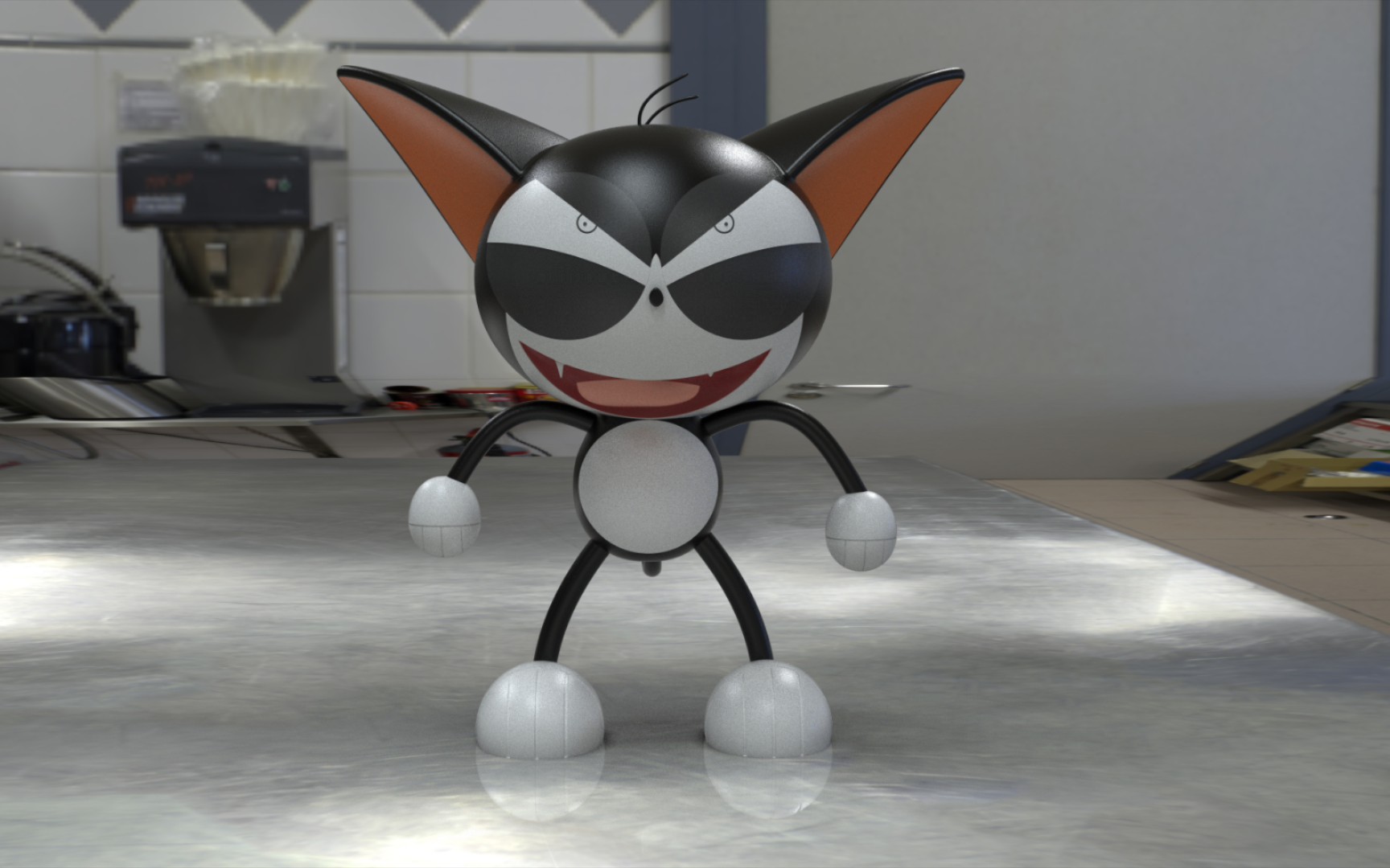 霹雳酷乐猫模型