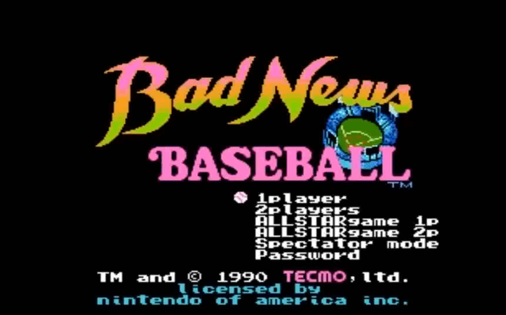 [图]FC/NES 坏消息棒球 Bad News Baseball 体育游戏 - 游戏通关视频 - NintendoComplete