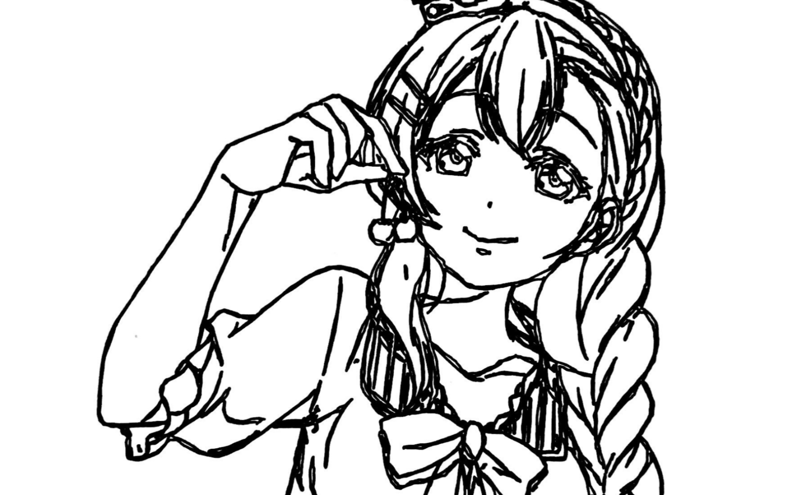 自制机器人作画东条希