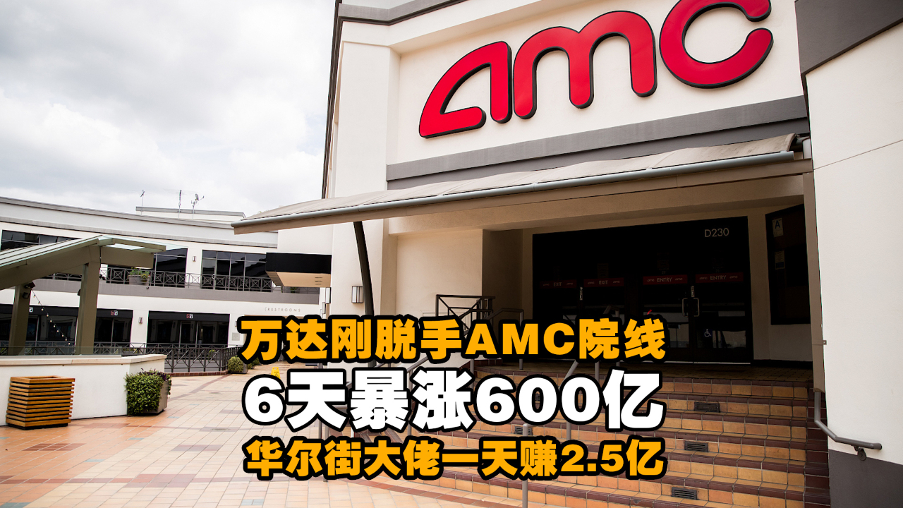 AMC院线6天暴涨600亿哔哩哔哩bilibili