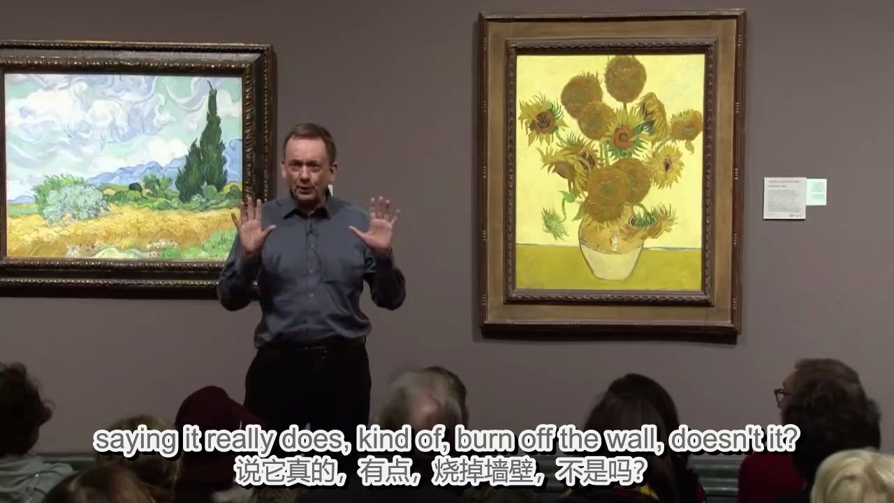 [图]【梵高生平】梵高作品的色彩和活力 | van Gogh - colour and vitality - National Gallery