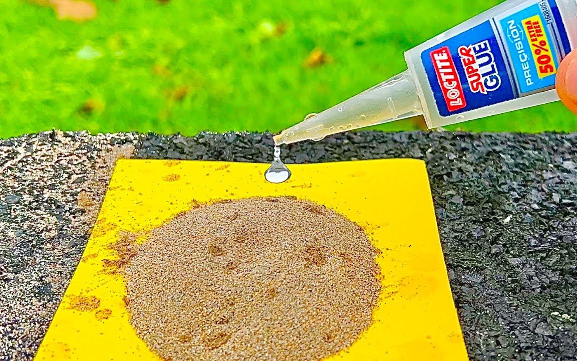 胶水和沙子的大用处