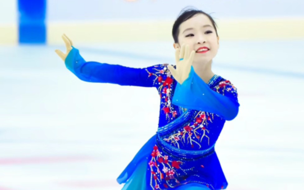 张穆涵 乙组亚军 艺伎回忆录 自由滑 2023/2024赛季全国花样滑冰少年