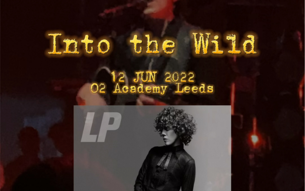 [图]【Into the Wild】LP精彩现场2022欧洲巡演英国利兹Laura Pergolizzi