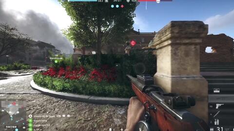 BF5/PS5」第一次手柄玩FPS，子弹随缘飞战地风云5_哔哩哔哩bilibili