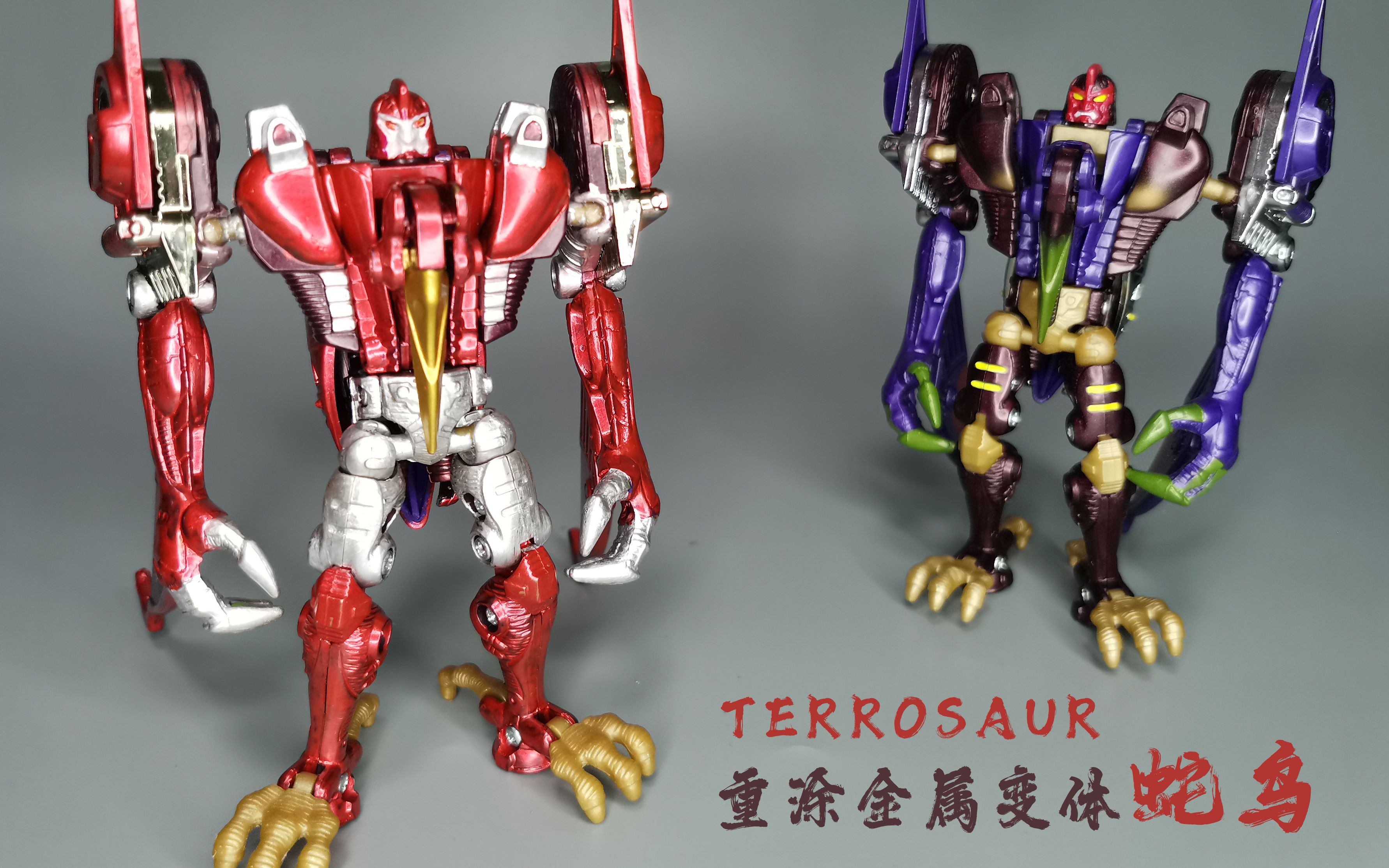 活动  金属变体蛇鸟 【世界初配色】重涂