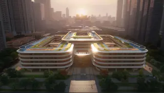 深圳福田区福荣学校方案动画