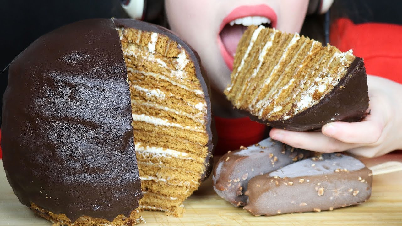 【hazelnut crush】巧克力球蛋糕,托布勒龙和哈根达斯冰淇淋棒(吃的