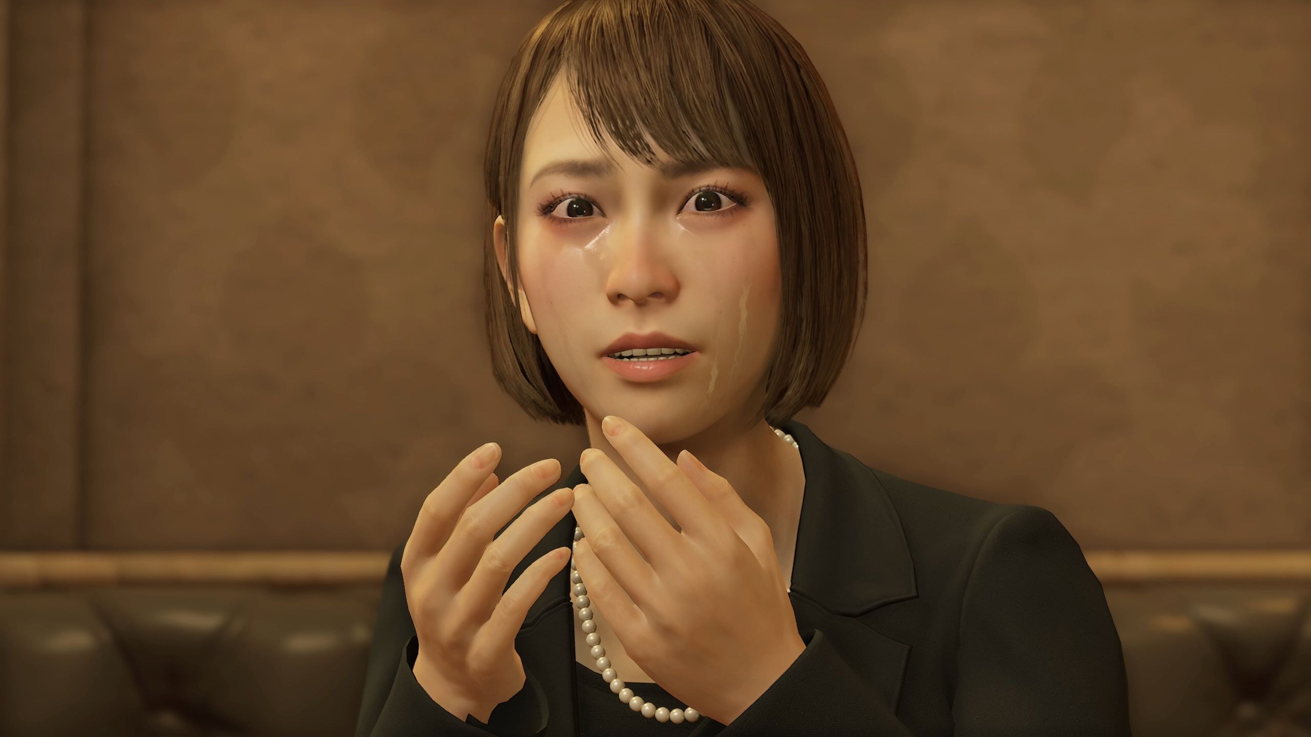 如龙7纱荣子哭成这样,难怪春日三兄弟会动容