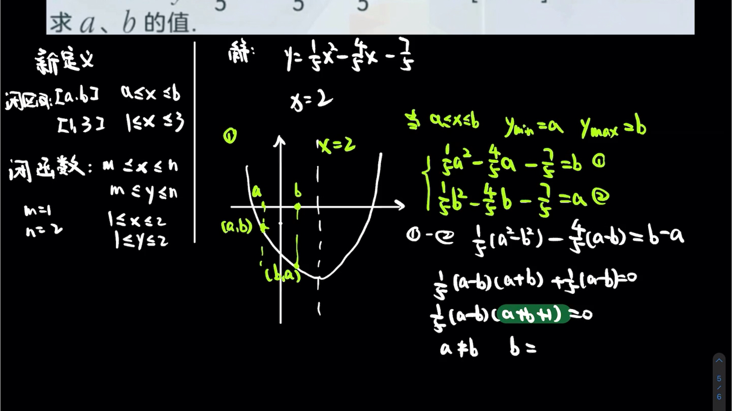 中考压轴专题——新定义闭函数哔哩哔哩bilibili