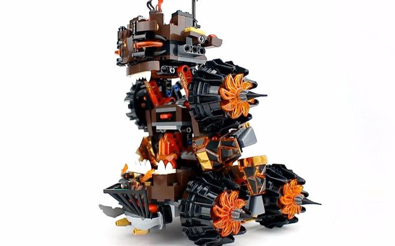 【月光砖厂】乐高lego nexo70321熔岩攻城车乐高速组评测乐高积木
