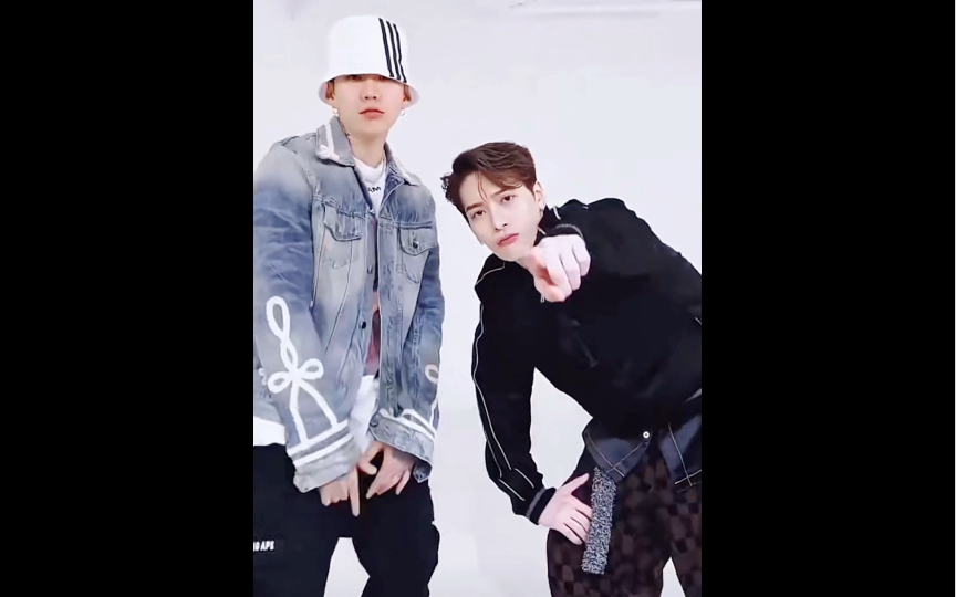 【朴宰范x王嘉尔】jaypark & jackson联动 同框跳《ganadara》