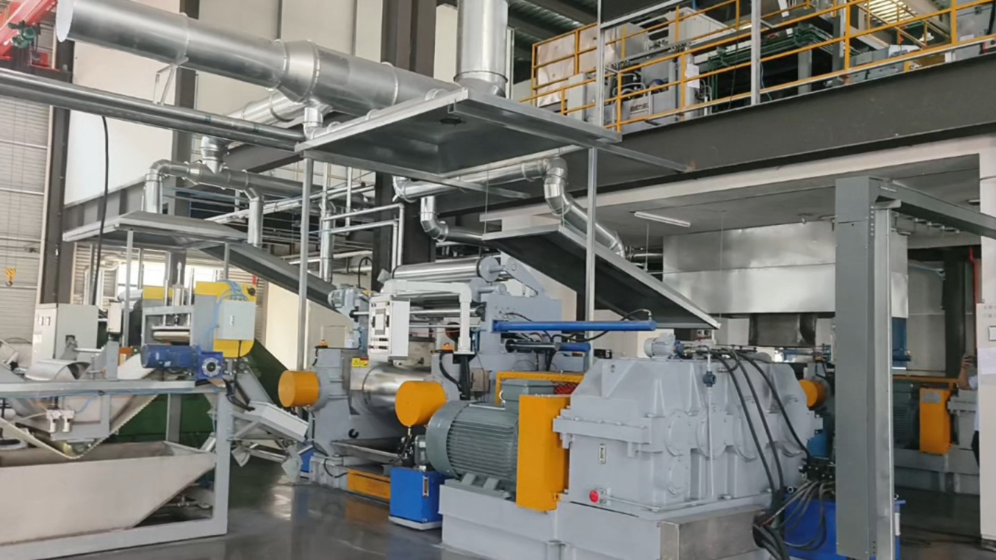 550开炼机22寸开放式炼胶机混炼胶生产出片冷却线#开炼机#密炼机